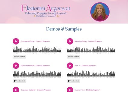 Ekaterini Argerson website